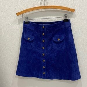 COPY - Anthropologie Leather Skirt